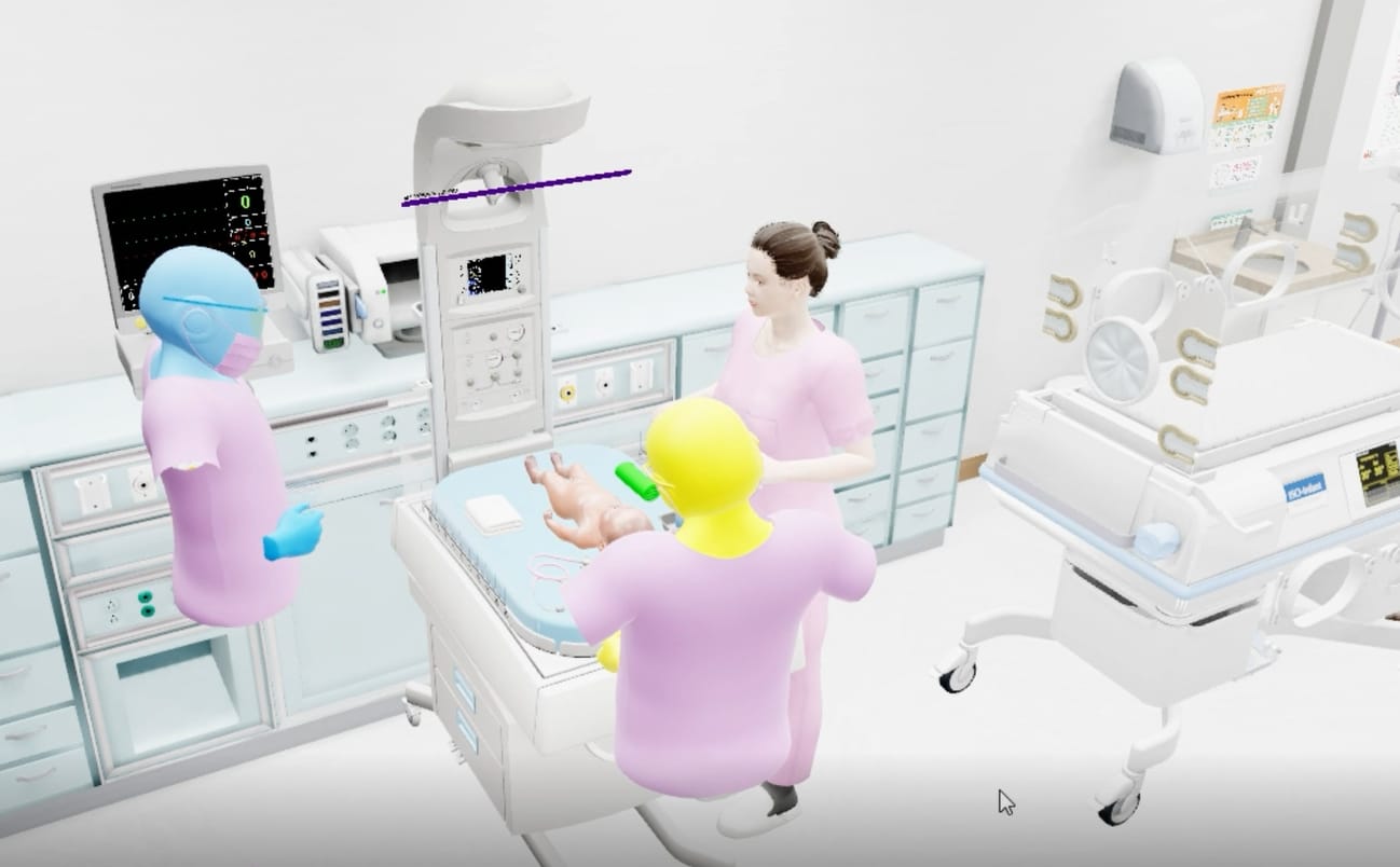Simulador de reanimación neonatal VR - Imagen 3