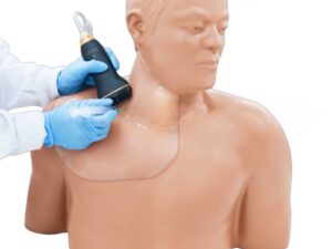 Modelo de entrenamiento de ultrasonido de catéter venoso central (bomba manual)